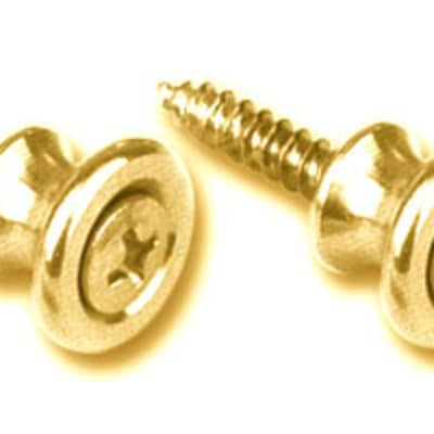 Gotoh Gibson Style Brass Strap Buttons