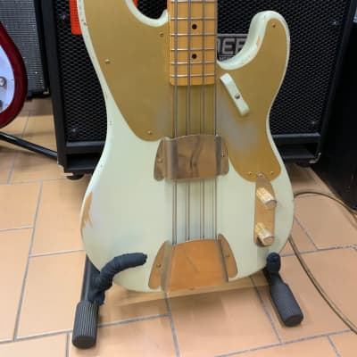 Immagine Fender Precision bass 1955 relic reissue Custom Built by Fender master luthier Greg Fessler - 2