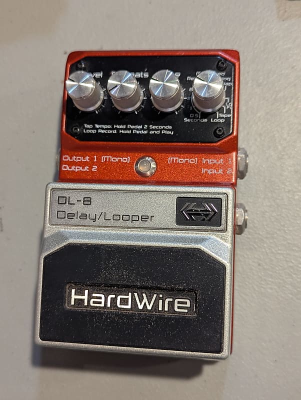 【値下げ】Digitech HardWire DL-8 Delay/Looper Hardwire DL-8 Delay Looper | Reverb Canada