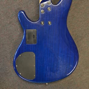 Yamaha TRB-4 II Bass Guitar Translucent Blue Burst image 4