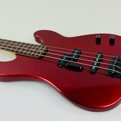 Schecter Genesis Bass, "Man, the Nut Was Just Gone," 1985 - Metallic Candy Red image 13