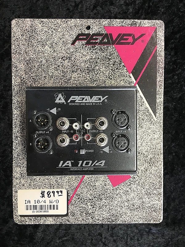 Peavey IA 10/4 Interface Amplifier image 1