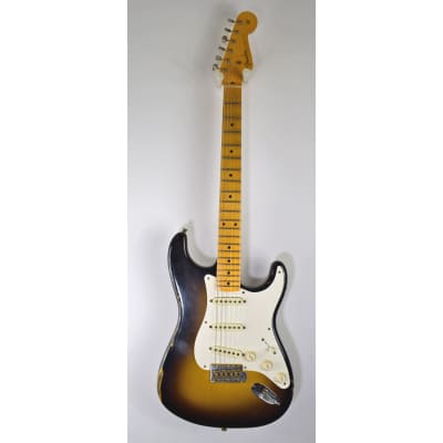 Fender 57 Stratocaster Custom Shop Relic 2-color sunburst image 2