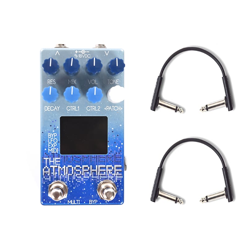 Dr. Scientist The Atmosphere Reverberator w/RockBoard Flat Patch Cables Bundle image 1