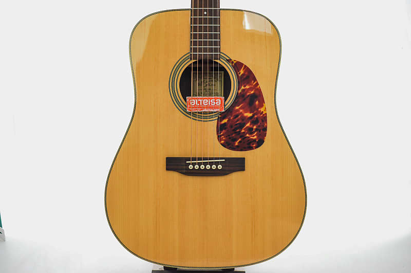 Recording King RD-328 Deluxe Dreadnought Natural | Reverb Canada