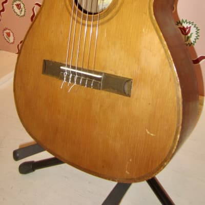 Vintage 1960s Giannini Classical Guitar - Natural - Killer Tone for sale