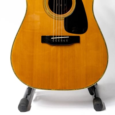 Morris MD-515 Dreadnought Acoustic Guitar with Case - Natural - Vintage image 1