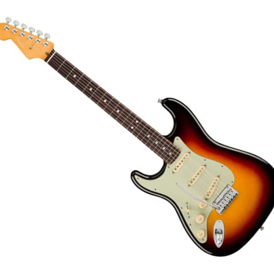 Used Fender American Ultra Stratocaster Left-Hand - Ultraburst w/ Rosewood FB image 1
