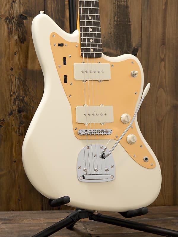 Squier J Mascis Jazzmaster, Laurel Fingerboard, Vintage White