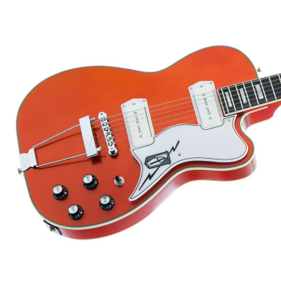 Airline Guitars Tuxedo - Copper - Hollowbody Vintage Reissue Electric Guitar - NEW! for sale