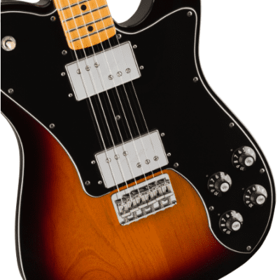 Fender Vintera Series 70's Deluxe Telecaster, 3-Color Burst Finish, Maple Fretboard w/ Fender Gigbag image 2