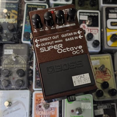 Boss OC-3 Super Octave | Reverb