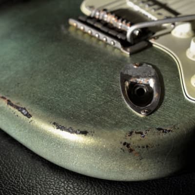 Fender Stratocaster Mid 2000s - Heavy Relic - Green Sparkle image 9