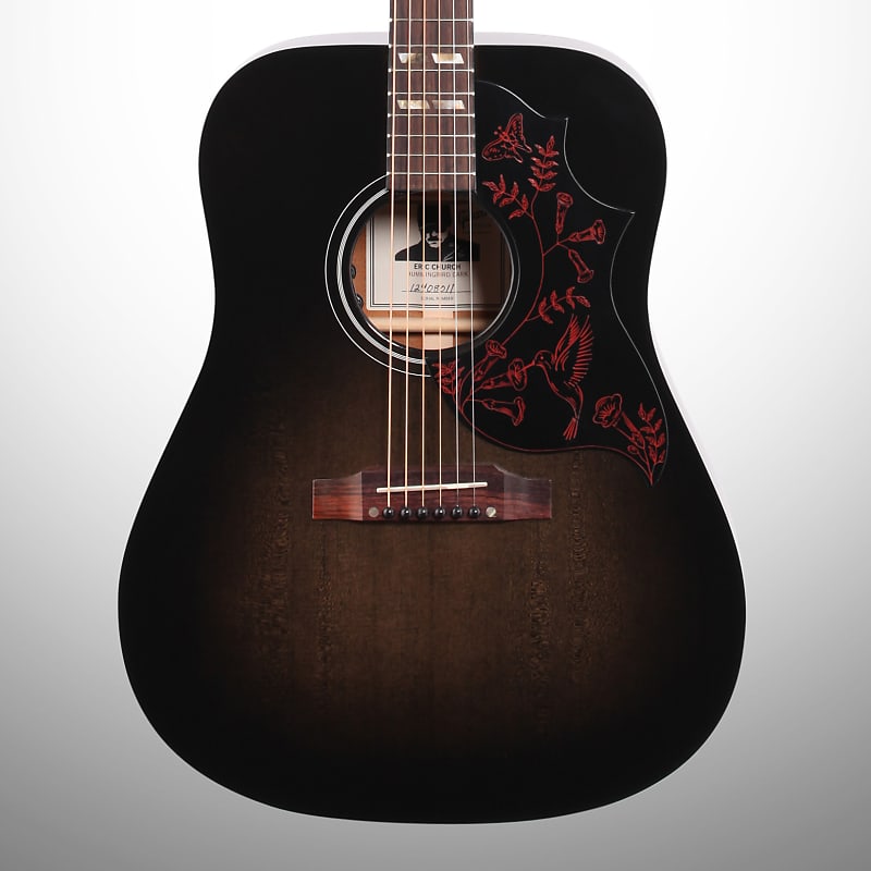 Gibson Limited Edition Eric Church Hummingbird (with Case), Dark Cherry