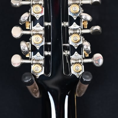 Duesenberg Double Cat Semi-Hollow 12-String Guitar from 2009 with original hardcase image 9