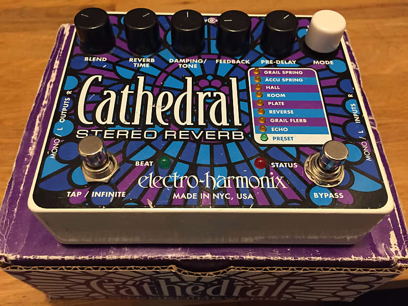 Electro-Harmonix Cathedral Stereo Reverb | Reverb