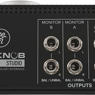 Mackie Big Knob Studio Series 3x2 Studio Monitor Controller 192kHz USB I/O image 4