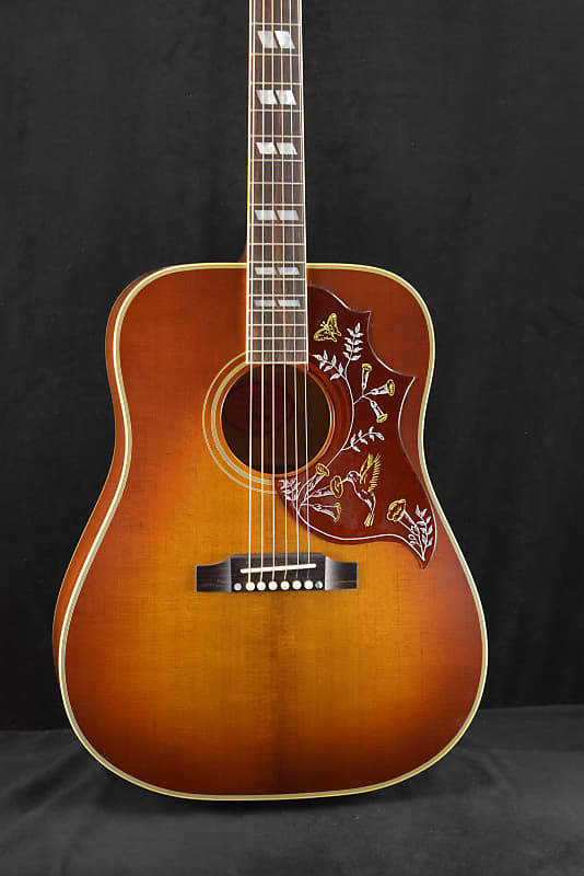 Gibson Custom Shop 1960 Hummingbird Fixed Bridge Heritage Cherry Sunburst image 1