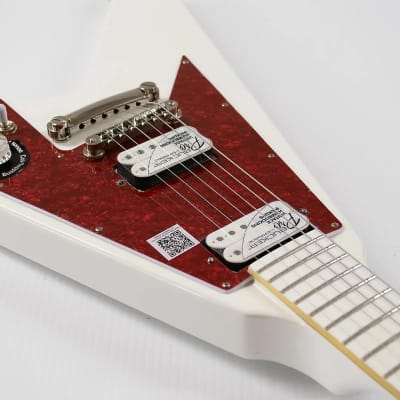 Epiphone Dave Rude Flying V Electric Guitar - Alpine White image 3