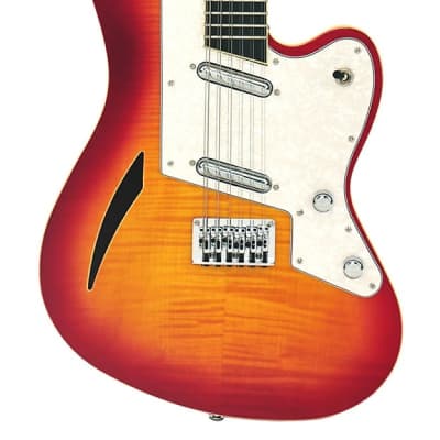 Eastwood MRG Series Surfcaster 12 Bound Tone Chambered Body Bolt-on Maple 12-String Electric Guitar image 7