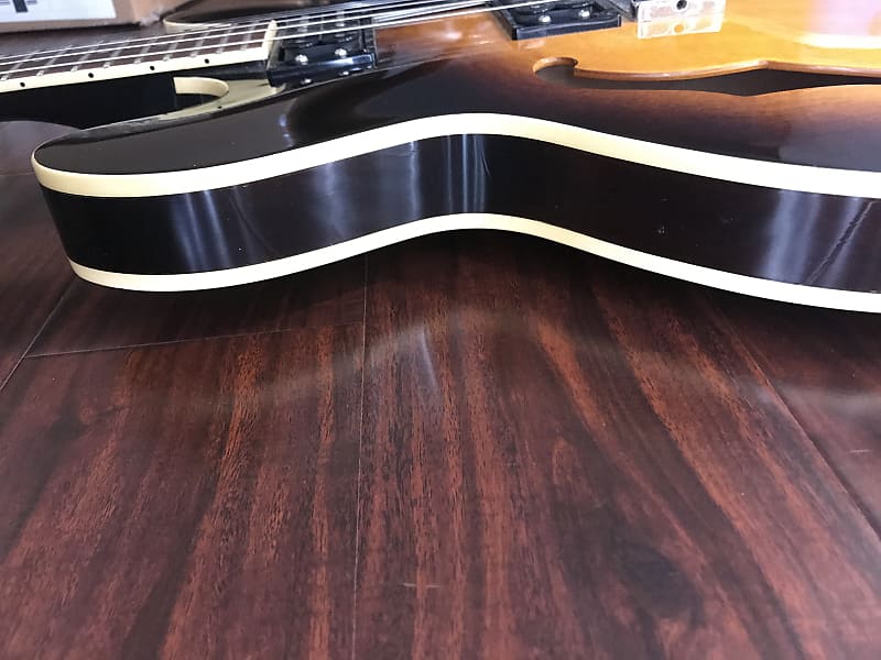 Vintage Rare 1982 Washburn HB-35 semi-hollow Electric Guitar
