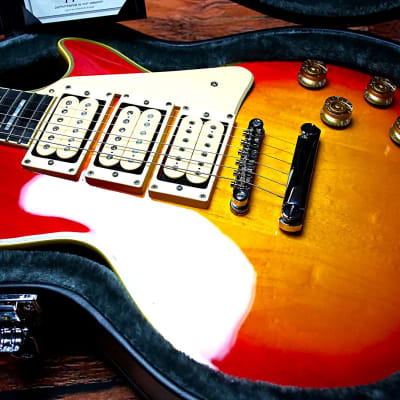 Epiphone Ace Frehley Signature "Budokan" Les Paul Custom 2012 - Faded Cherry Sunburst ++NEW++ image 5