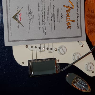 Fender 2004 Custom Shop Eric Clapton Midnight Blue Stratocaster W/ OHSC   Stratocaster image 9