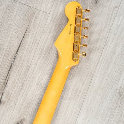 Fender Stevie Ray Vaughan Stratocaster Guitar, Pau Ferro Fretboard, 3-Color Sunburst image 9