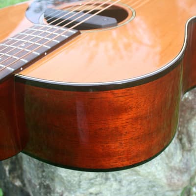 Yairi G1-FN OOO size Electric Acoustic Guitar 1998 Natural+Original Yairi Hard Case image 16