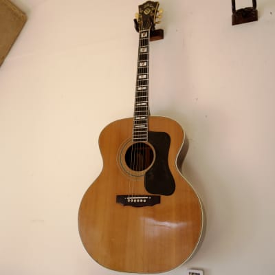Guild F50R 1975 - Natural w/pickup for sale