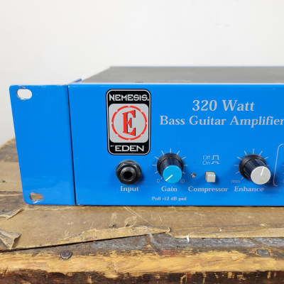 Eden Nemesis NA-320 Bass Amp - Blue | Reverb