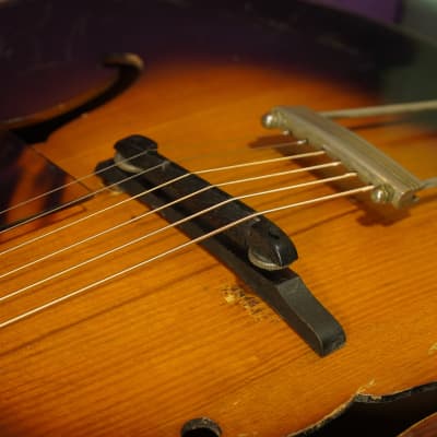 1940s Vega C-26 Carved-Top Archtop Guitar (VIDEO! Fresh Work, Ready to Go) image 7