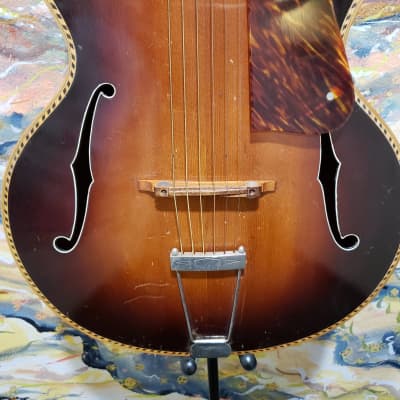 1930's-40's Regal by Harmony Cremona VII Vintage Archtop (Used) "Sold As Is Project Guitar" image 22