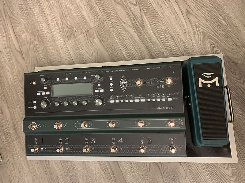 Kemper Amps Profiler Stage + GOMC Pedalboard + Mission | Reverb
