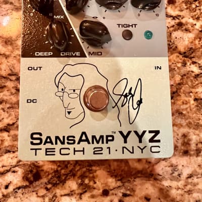Reverb.com listing, price, conditions, and images for tech-21-yyz-geddy-lee-signature-sansamp