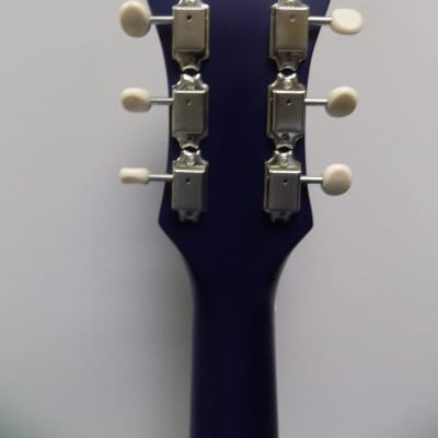 Recording King RPH-R2-MBL Dirty 30s Minnie Bucker Resonator Guitar w/ Pickup - Wabash Blue image 9