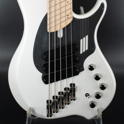 Dingwall NG3 Adam "Nolly" Getgood Signature 5 String Electric Bass - Ducati White image 4