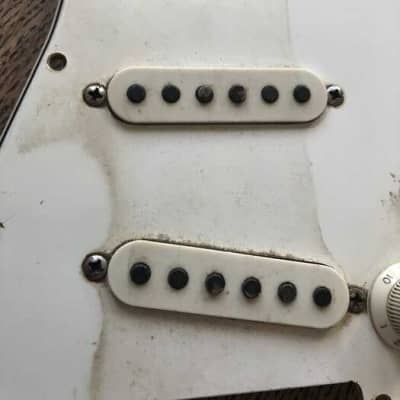 Fender  pickguard stratocaster  1966 White image 2