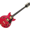 Ibanez AM Artcore Expressionist 6str Electric Guitar Cherry Red Flat AMH90CRF