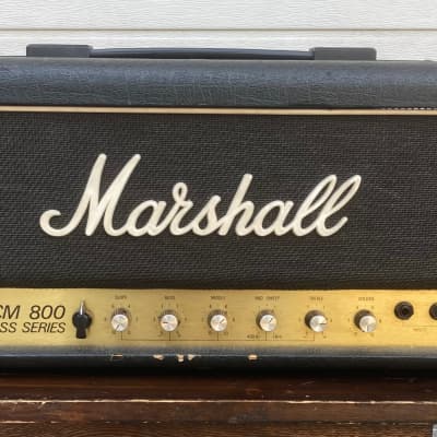 ベース Marshall JCM 800 BASS SERIES Marshall 1992 JCM 800 Bass Series 100-Watt Super Bass Head | Reverb