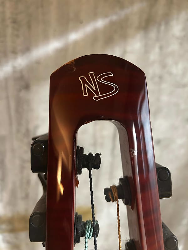 NS Design WAV 4 Electric Upright Bass 2017 Amber Burst Reverb