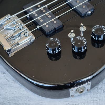 1988 Kramer Japan JK-7000 Bass (Black) image 2