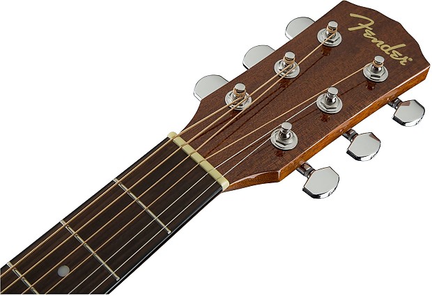 Fender FA-125S All-Mahogany Folk Pack Natural image 6