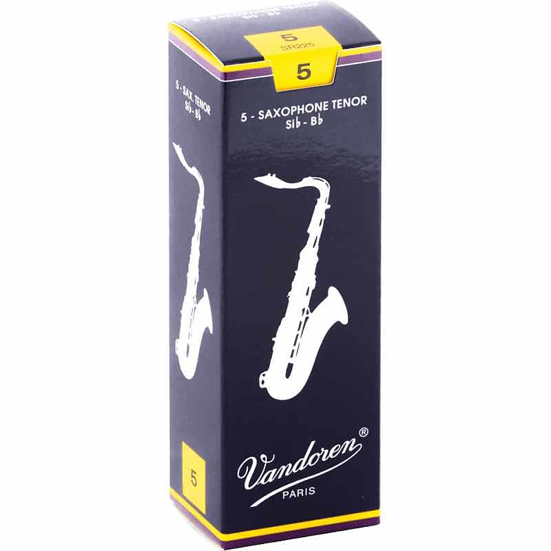 Vandoren SR225 Anches saxophone ténor Traditionnelles force 5 image 1