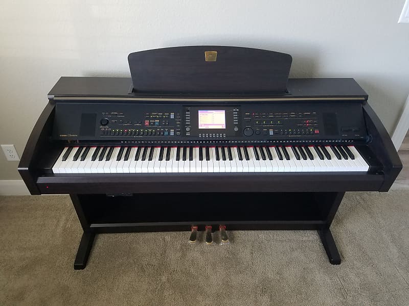 【YAMAHA Clavinova】CVP303 Yamaha Clavinova CVP-303 Digital Piano arranger in mahogany