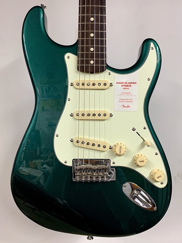 Fender Japan Hybrid 60s Stratocaster 2018 Sherwood Green Metallic