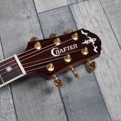 Crafter TC-035e Electro 'Orchestral' Acoustic Guitar Cutaway image 11