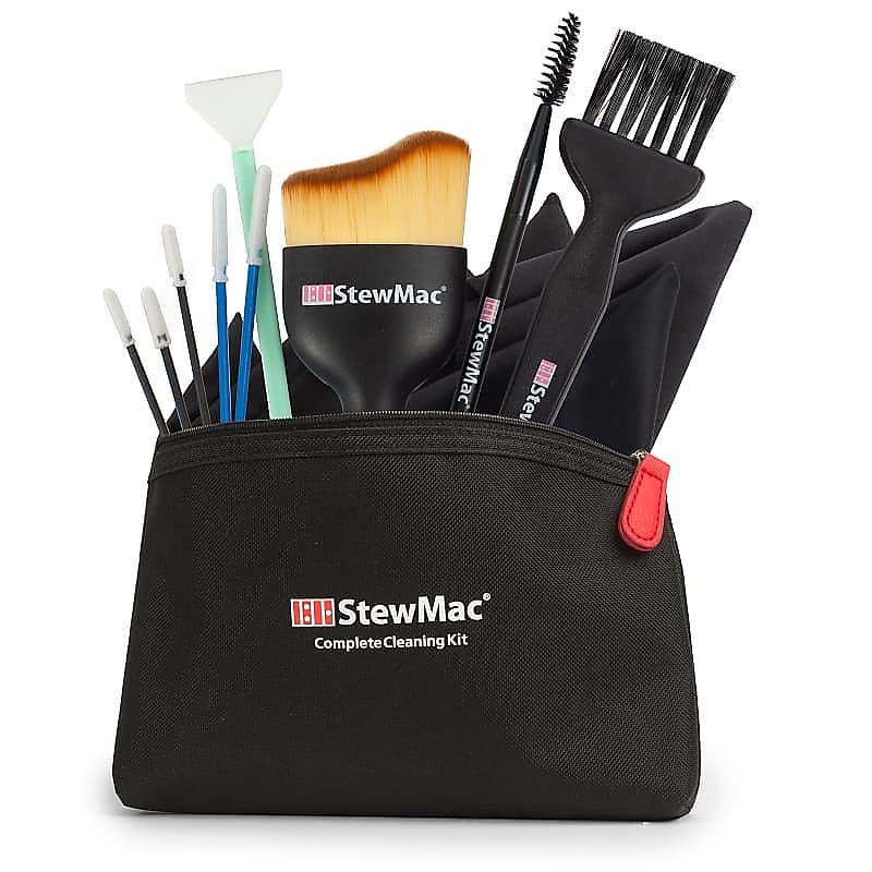  StewMac Micro Cleaning Brushes - Set of 5 Sizes of