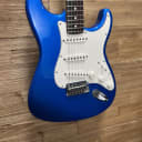 Fender American Series Stratocaster Guitar 2002 - Chrome Blue. 8lbs w/OHSC + candy. Near mint!