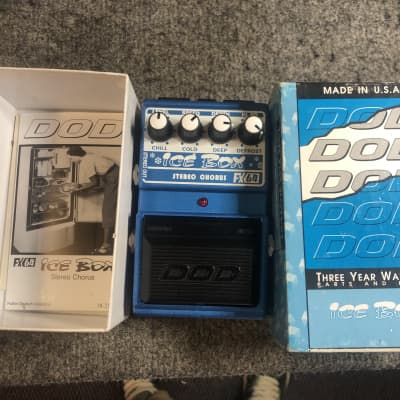 DOD FX-64 Ice Box Chorus Jason Lamb Series Mint w/ Box!  1990s - Blue for sale